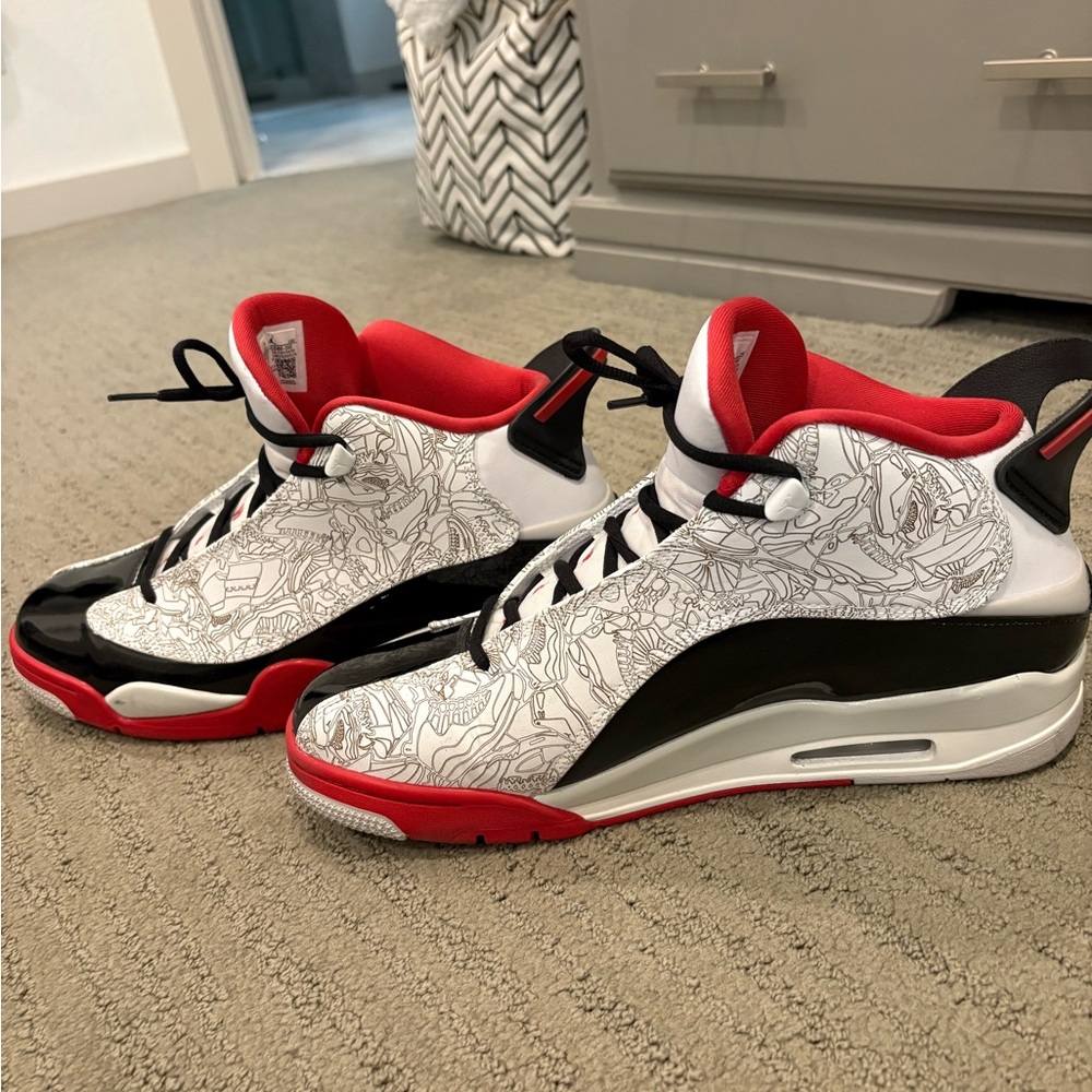 Mens Jordan Dub zero basketball sneakers